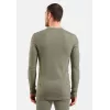 ODLO BL TOP girocollo manica lunga ACTIVE WARM intimo termico a manica lunga, taglia M, grigio