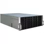 Case per server Inter-Tech 4U-4424 rack nero, argento