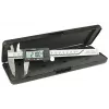 Righello metallo plastica nero argento InLine 43002