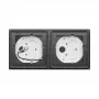 Custodia da parete GIRA 5502910 per citofoni, antracite, 213×25,4×106,5 mm