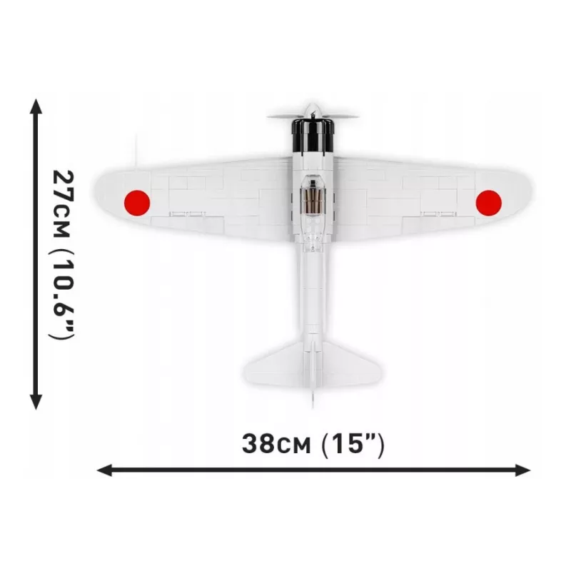 Kit da costruzione Cobi Mitsubishi A6M2 