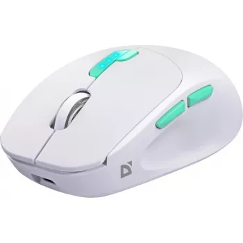 Mouse Defender NITTA MM-307 RF+BT OTTICO 1600dpi 6T BIANCO