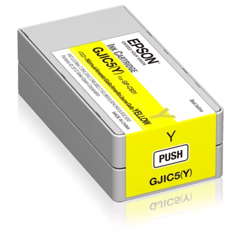 Epson GJIC5(Y): cartuccia d'inchiostro per ColorWorks C831 (giallo) (MOQ=10)