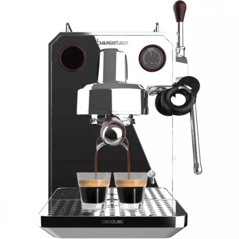 Macchina per caffè espresso Baristeo Intima (argento/acciaio inox, Thermoblock)
