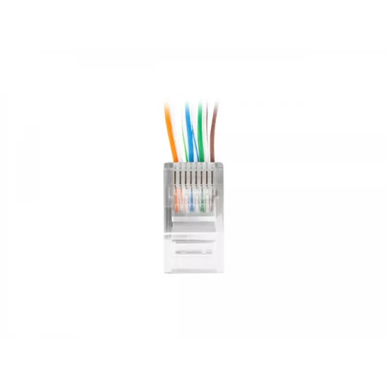 Connettore di rete RJ45 PLU-5000EZ CAT. 5e UTP (100 pezzi)