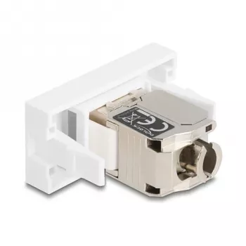 Modulo di rete RJ45 DELOCK 90904 Cat.6A con LED per pannelli Keystone e patch panel