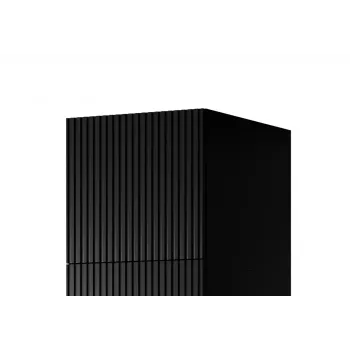 Armadio cama meble PAFOS 1D BASE 45×55.5×45 cm nero opaco, 1 anta