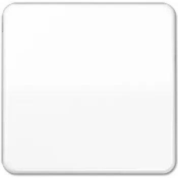 JUNG Tasto basculante CD590BFWW per interruttore/pulsante - CD universale a bilanciere per deviatore