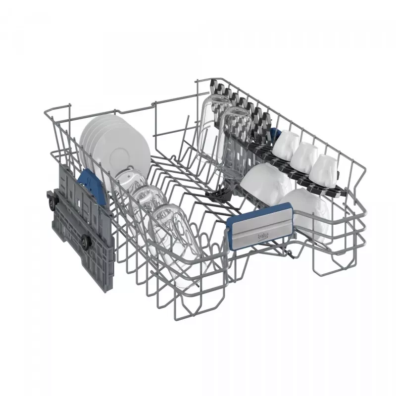 Lavastoviglie freestanding BEKO BDFS26123AQ, 45 cm, 10 coperti, 49 dB, antracite
