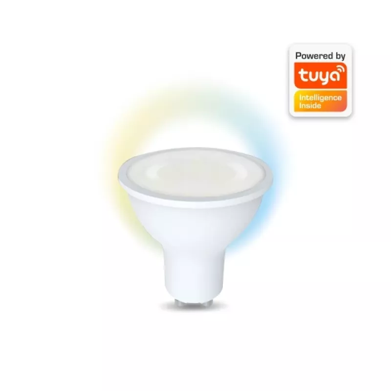 Denver SHL-440 Wi-Fi GU10 lampadina smart, 5 W, bianca, 3 pezzi
