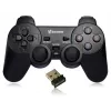 VAKOSS GP-4705BK gamepad wireless USB, PC/PS3, vibrazione dual shock, analogico/digitale, nero