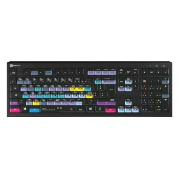 Tastiera Logickeyboard ASTRA 2 USB AZERTY inglese nero