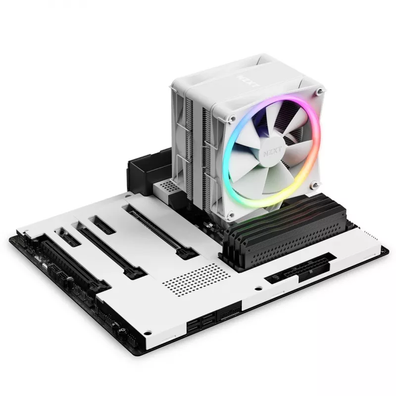 Dissipatore ad aria per processore NZXT T120 RGB 12 cm bianco 1 pezzo