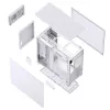Case PC Jonsbo D41 STD Midi Tower bianco