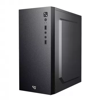 Case per computer Sbox PCC-12 MicroATX nero