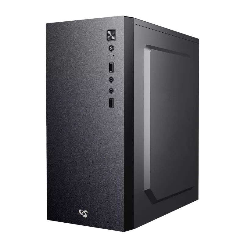Case per computer Sbox PCC-12 MicroATX nero