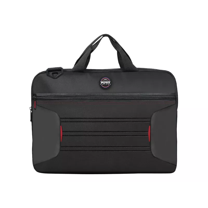 Port Designs PREMIUM PACK 17.3 501874 borsa a tracolla per laptop 43,9 cm (17,3 pollici) con mouse wireless, poliestere, nera
