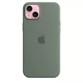 Apple iPhone 15 Plus custodia in silicone con MagSafe - Cypress