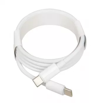 Caricabatterie USB IBOX ILUC42W 42W (max 33W), 1×USB-C PD3.0, 1×USB-A QC3.0, 100–240V, bianco