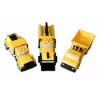 Set veicoli Popular Playthings Mix or Match Vehicles Construction nero giallo