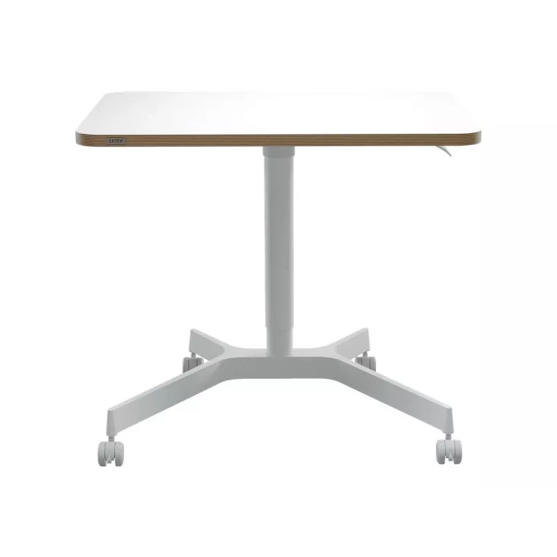 Piano per scrivania Leitz 65360001 quadrato alluminio bianco 600x800x750mm