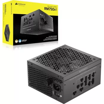 Alimentatore CORSAIR RMx Shift RM750x 750 W ATX 24-Pin 80 PLUS Gold, nero, ventola 140 mm
