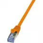 Cavo di rete LogiLink Cat6a S/FTP RJ-45 5m arancione