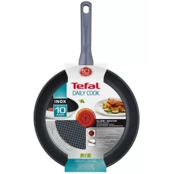 Padella multiuso Tefal Daily Cook G7300655 acciaio inox 28 cm, manico singolo in bachelite, rivestimento interno in titanio