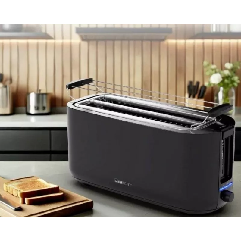 Clatronic TA 3802 4 fette 1400 W nero