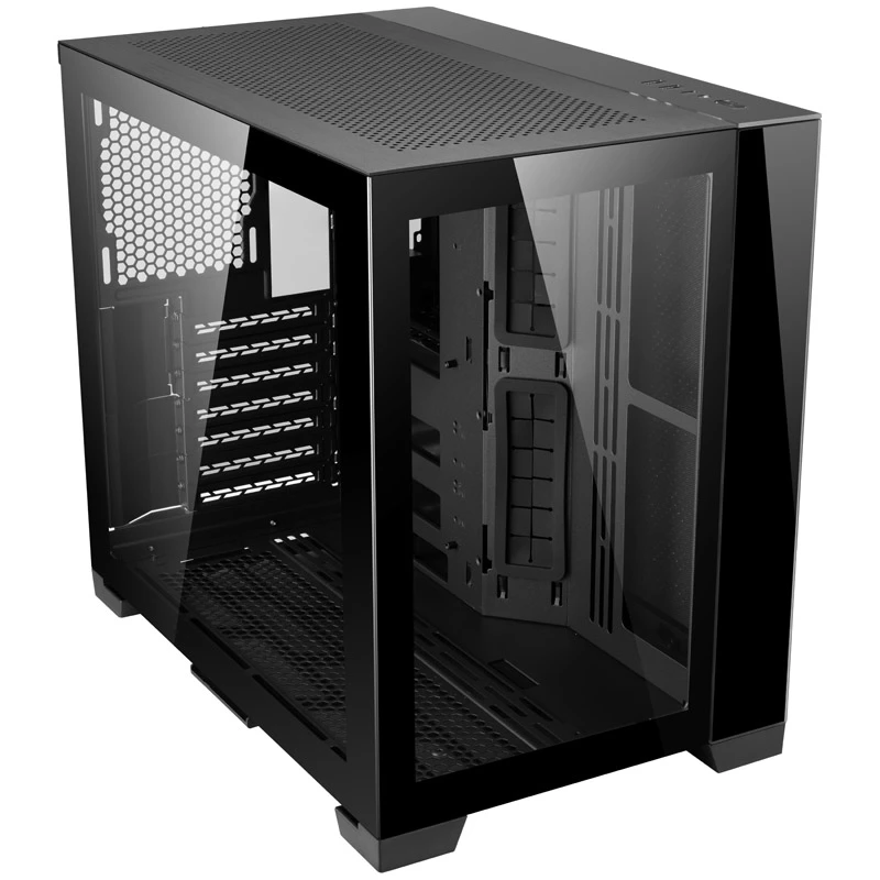 Lian Li O11 Dynamic Mini + Mini Riser Card - PCIe 4.0, nero