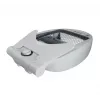 Esperanza EHH009 stufa elettrica al quarzo 400W/800W bianca