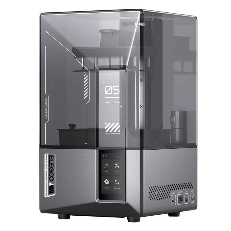 Stampante 3D a resina Elegoo Mars 5 Ultra risoluzione 4K LCD (modello 50.101.013300)