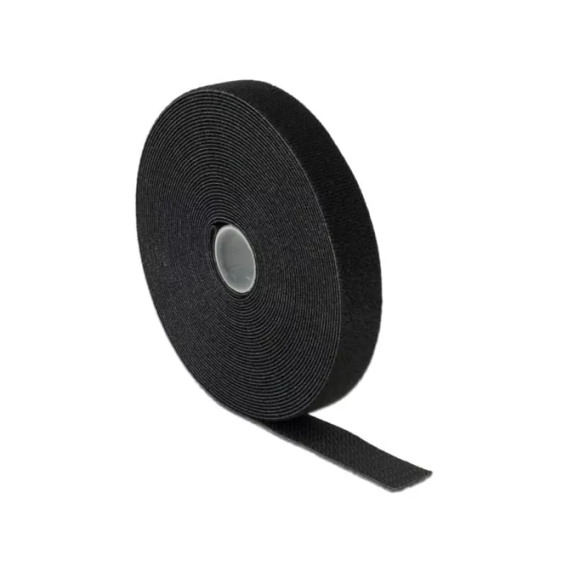 Fascetta a velcro DeLOCK 18716 nero 20 mm 10 m