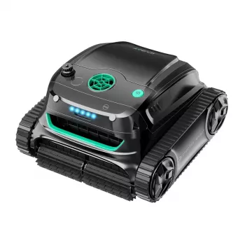 Robot pulisci piscina wireless Wybot S2 Solar — pulitore per piscina Wybot S2 Solar, funzionamento wireless