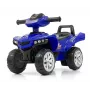 Veicolo scivolo Milly Mally Ride-on Monster Navy — veicolo scivolo per bambini con sedile, altezza seduta bassa
