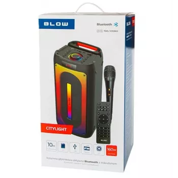 Speaker Bluetooth CityLIGHT + telecomando + microfono