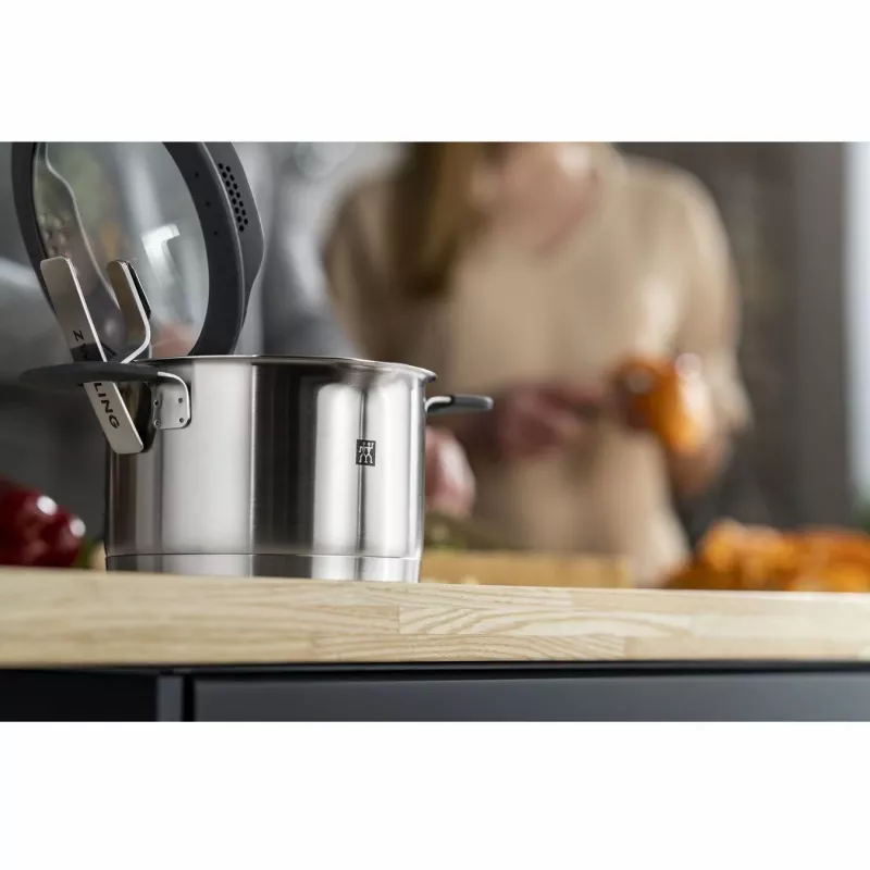 Zwilling BELLASERA set di pentole 5 pezzi, acciaio inox 18/10 (71160-005-0)