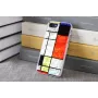 Custodia iKins per Apple iPhone 8 / 7 Mondrian bianco