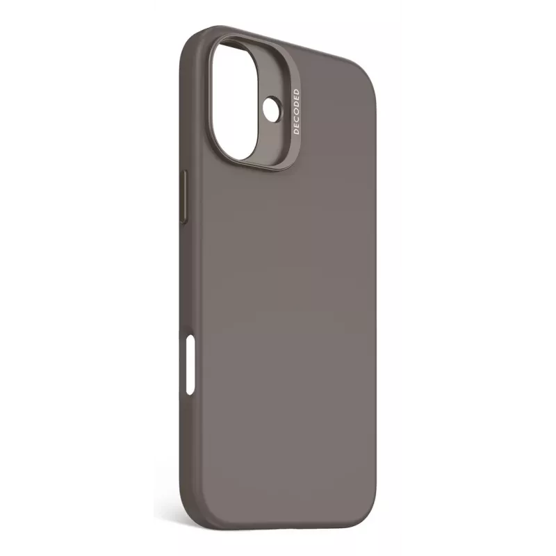 Cover Decoded in silicone iPhone 16 Plus 17 cm nero