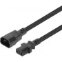 MANHATTAN 352673 Manhattan prolunga elettrica IEC320 C14 a C13 10A 1 m nero