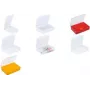 Scatola contenitore allit EuroPlus Basic 18/9 gialla trasparente, antishock, modello 457195