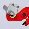 Knipex 90 25 185 - taggitubo - acciaio inox - plastica - rosso - 1,2 cm - 18,5 cm (90 25 185)