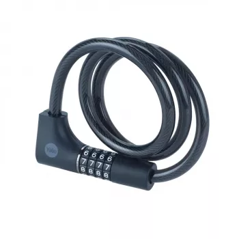 Cavo per bici con combinazione e chiave – YCC0/12/100/2 nero