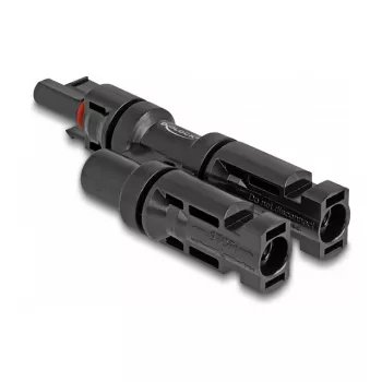Connettore solare DeLOCK DL4 1 femmina su 2 maschio nero