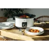 Adler AD 6413r Slow Cooker, 5,8L, bianco