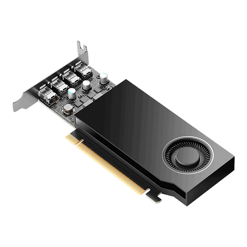 PNY NVIDIA RTX A1000 - schede grafiche - RTX A1000 - 8GB GDDR6 - PCIe 4.0 x8 Low-Profile - 4 x Mini DisplayPort (VCNRTXA1000-PL)