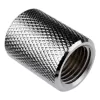 Alphacool HF 17047 manicotto G1/4 filetto femmina – G1/4 filetto femmina, ottone, cromato