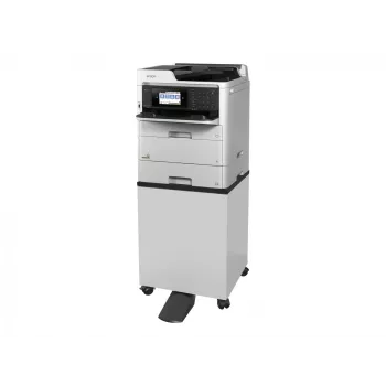 Supporto a pavimento per stampante Epson 7112285 — supporto a pavimento per stampanti Epson WorkForce Pro, nero o bianco