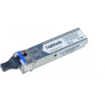 Lightwin WDM SFP 1000Base-LX monomodale, 20KM, SFP/XFP universalmente compatibili (LSFP-WDM-LA20-UNI)