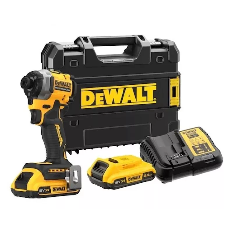 Avvitatore a impulsi 18v 3 marce; 208nm; valigetta; 2x2ah